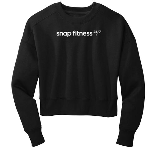 ® Women's Perfect Weight ® Fleece Cropped Crew Thumbnail