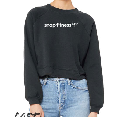 Fast Fashion Women's Raglan Pullover Fleece Thumbnail