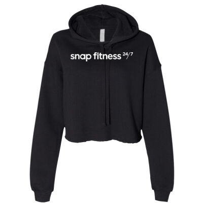Women's Cropped Fleece Hoodie Thumbnail