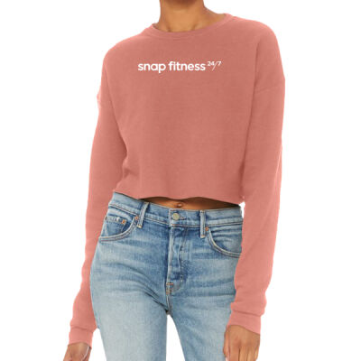 Women's Cropped Crew Fleece Thumbnail