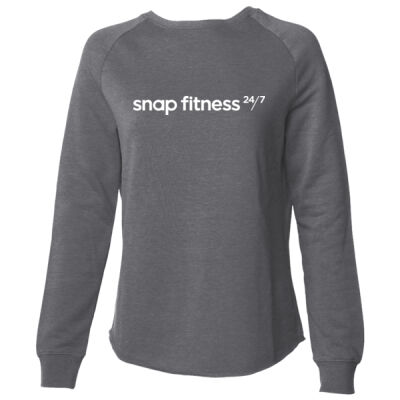 Women's California Wave Wash Crewneck Sweatshirt Thumbnail