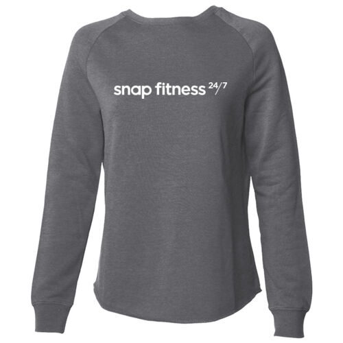 Women's California Wave Wash Crewneck Sweatshirt Thumbnail