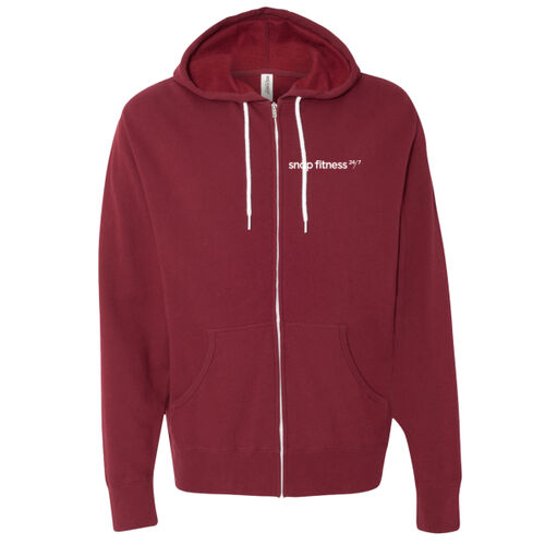 Unisex Hooded Full-Zip Sweatshirt Thumbnail